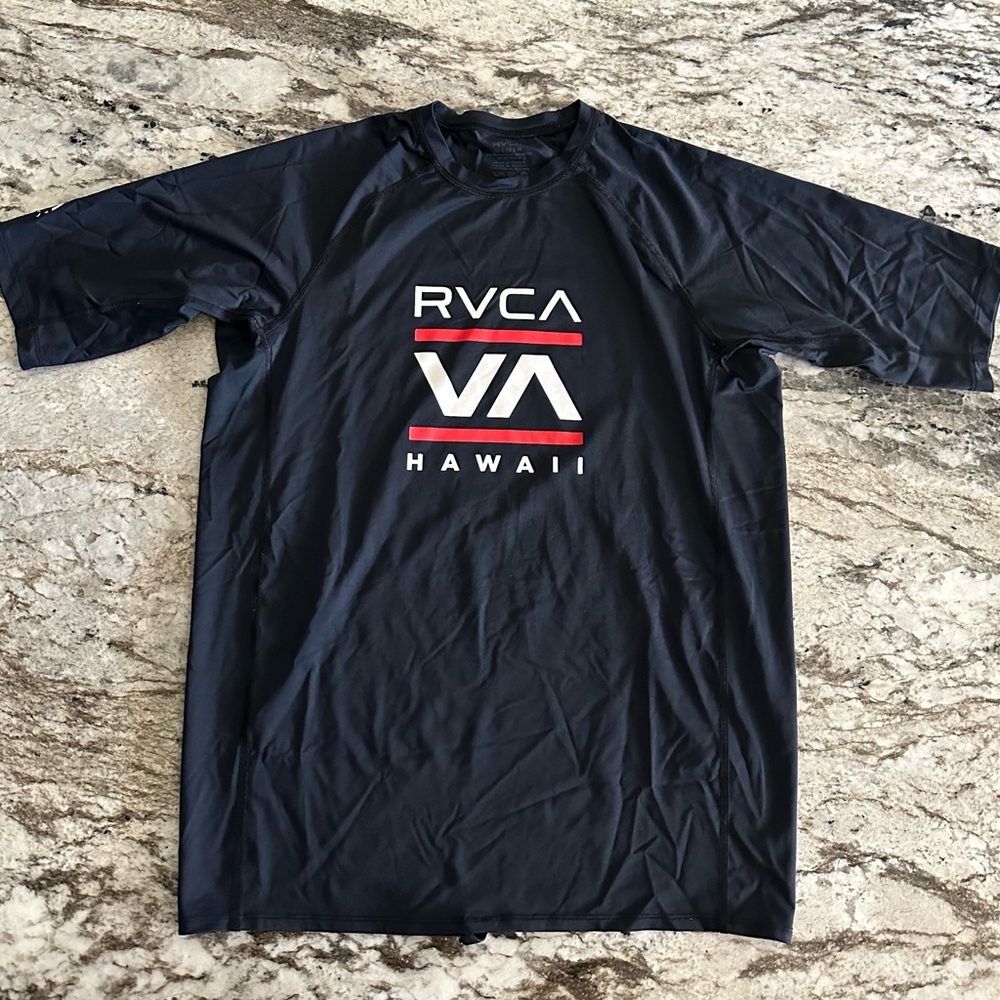 RVCA Black Rash Guard